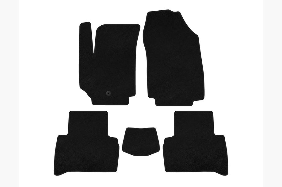 Fiat Croma 2005–2010 Deluxe stoffen automatten (2007-2010, SW, zwart) Image