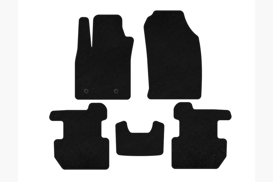 Ford EcoSport 2013–2022 Deluxe textiel automatten (2018-2022, zwart) Image