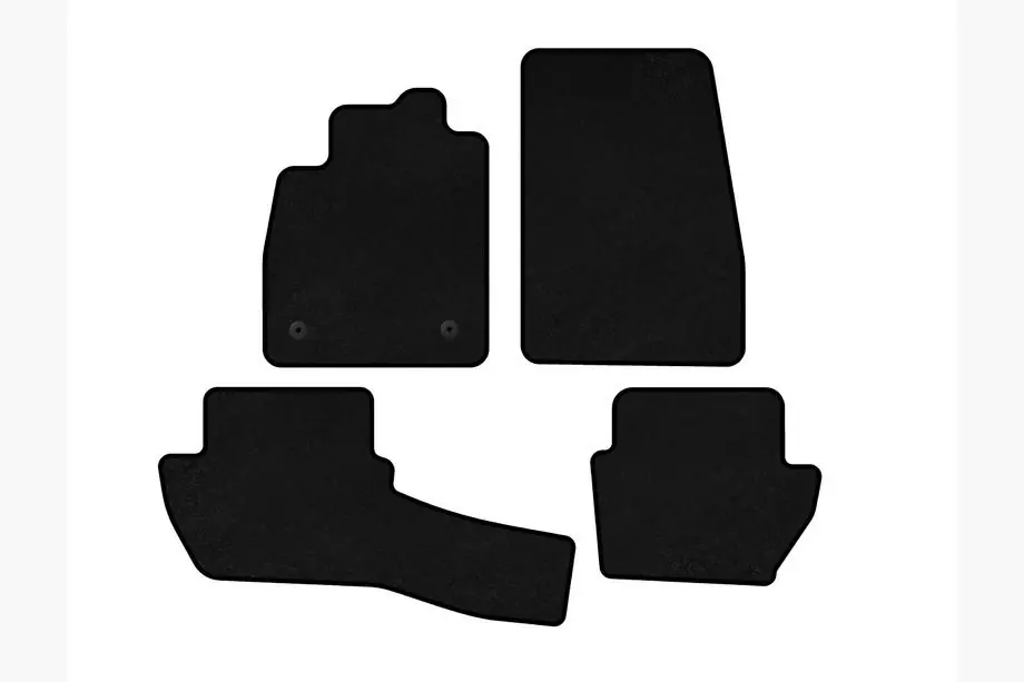 Ford Fiesta 2017– Textiele automatten Deluxe (Zwart) Image