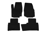 Ford Galaxy 2007–2015 Deluxe textiele vloermatten (2 rijen, zwart) foto 1