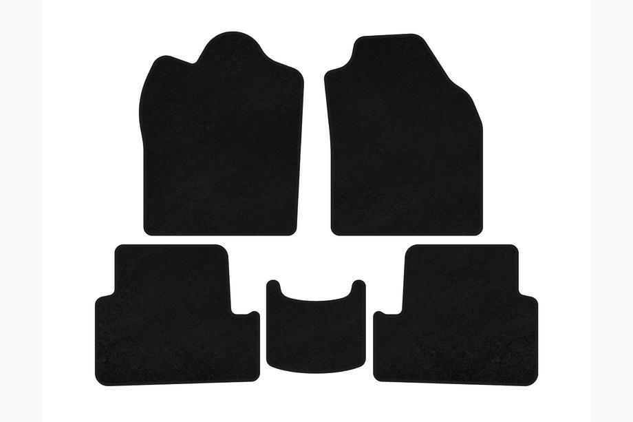 Ford Connect 2010–2013 Deluxe textiel automatten (2009-2012, zwart) Image