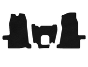 Ford Transit 2000–2014 Textielen automatten Deluxe (2000-2006, 1+1, handgeschakeld, zwart) foto 1