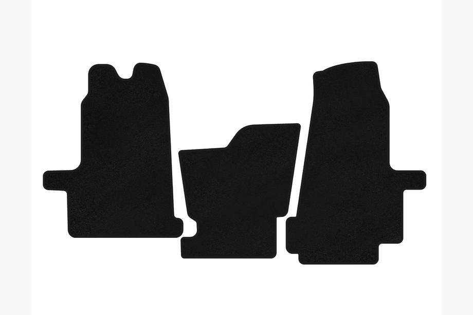 Ford Transit 2000–2014 Deluxe textiele automatten (2000-2006, automaat, zwart) Image