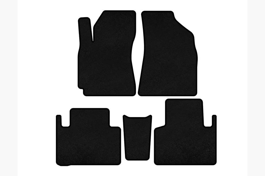 Geely Emgrand X7 2011– Textiele automatten Deluxe (Zwart) Image