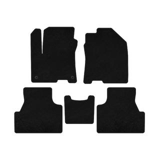 Deluxe textielen automatten voor het interieur (2019-2020, Electric, zwart) foto 1
