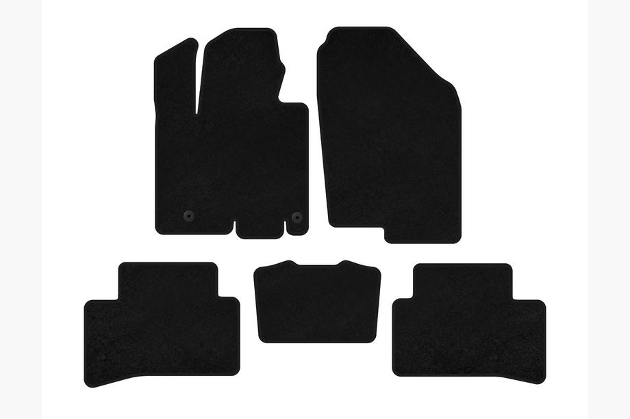 Hyundai Tucson NX4 2021– Textiele automatten Deluxe (Zwart) Image