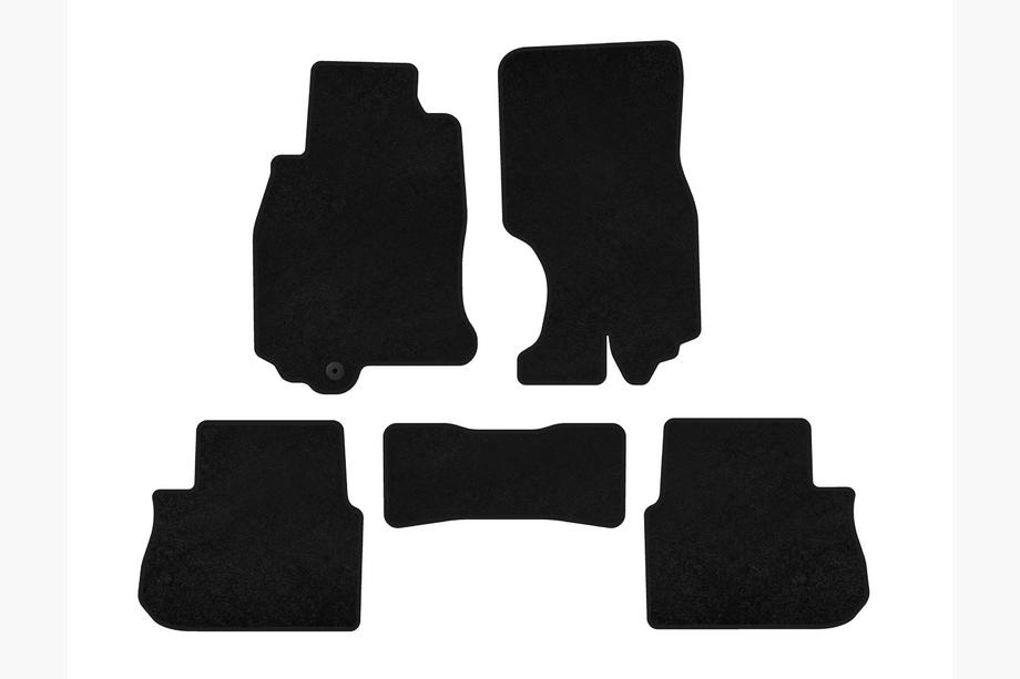Infiniti FX 2003–2008 Textiele automatten Deluxe (Zwart) Image