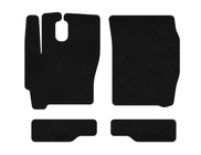 Iveco Eurocargo 2002–2008 Textiele automatten Deluxe (Zwart) foto 1