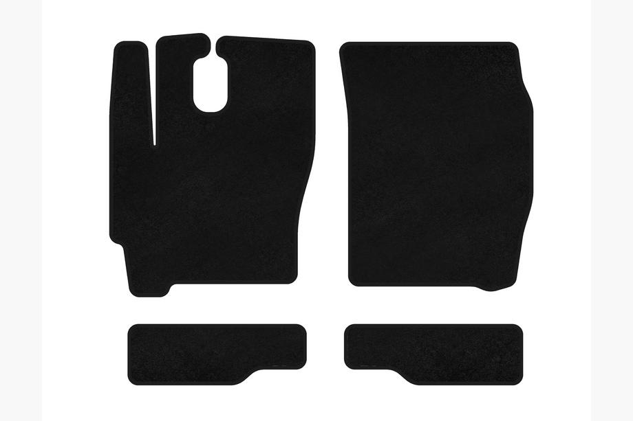 Iveco Eurocargo 2002–2008 Textiele automatten Deluxe (Zwart) Image