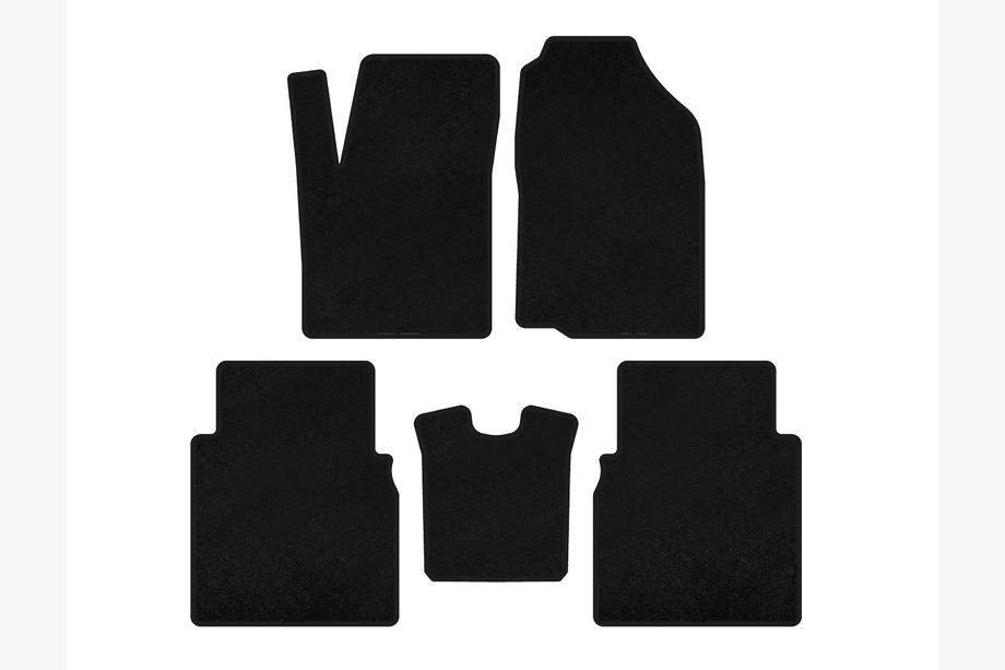 JAC J6 2011–2019 Textiele automatten Deluxe (Zwart) Foto 1
