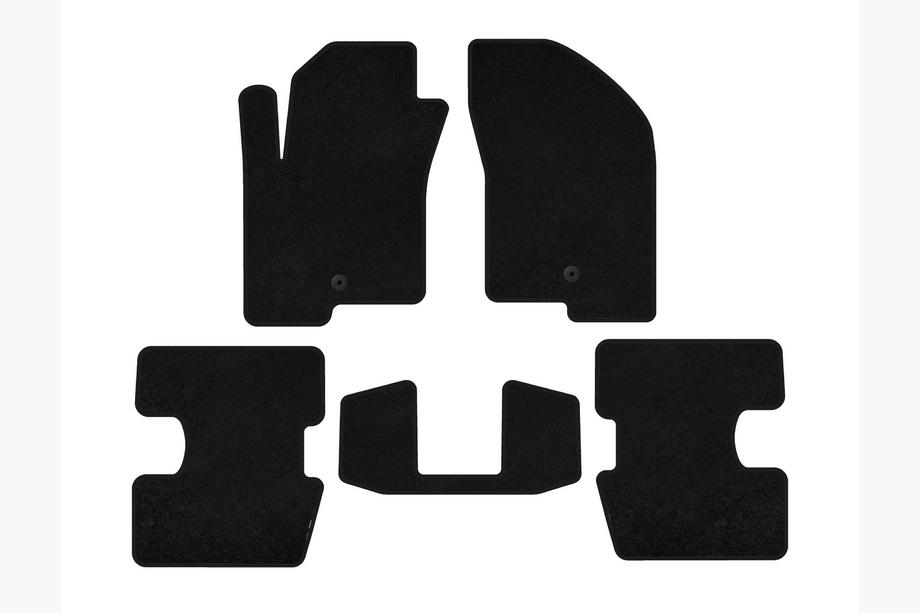 Jeep Patriot 2007–2016 Textiele automatten Deluxe (Zwart) Image