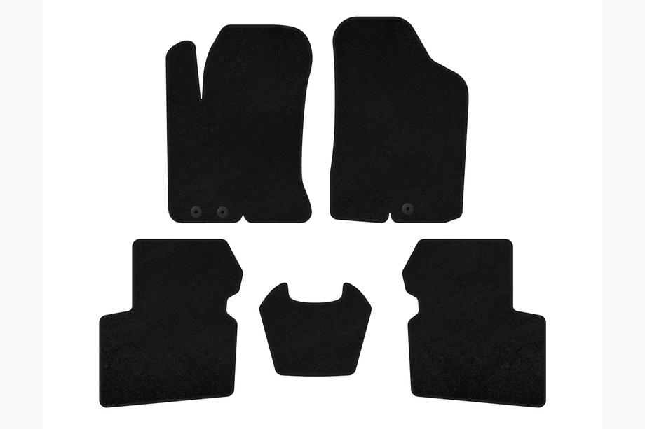 Kia Cerato 2 2010–2013 Textiele automatten Deluxe (SD, zwart) Image