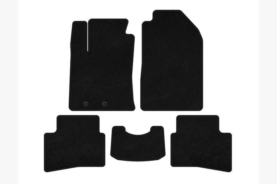 Kia Stonic 2017– Textielmatten Deluxe (2017-2019, zwart) Image