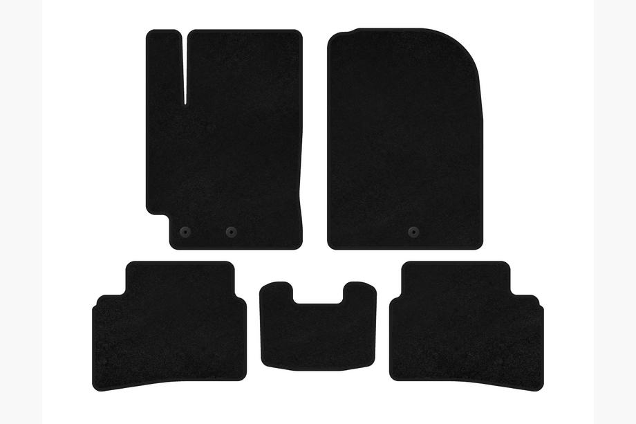 Kia Stonic 2017– Deluxe textielen automatten (2019+ , zwart) Image