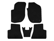 Land Rover Freelander I 1997–2006 Textiele automatten Deluxe (Zwart) foto 1