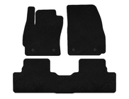 Mazda 5 2010–2018 Deluxe stoffen automatten (2 rijen, zwart) foto 1