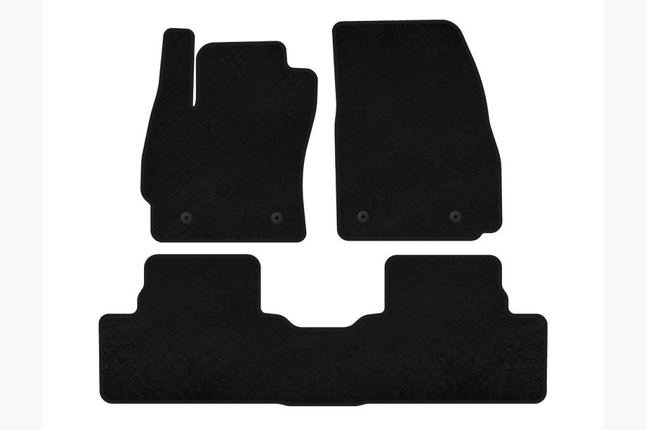 Mazda 5 2010–2018 Deluxe stoffen automatten (2 rijen, zwart) Image