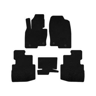 Deluxe textiele automatten (2 rijen, 7-zits, zwart) foto 1