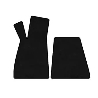 Deluxe textielen vloermatten (Roadster, Zwart) foto 1