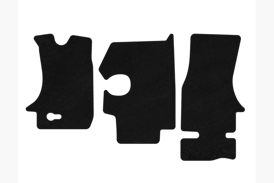Mercedes T2 (507-814) 1967–1996 Textiele automatten Deluxe (Zwart) Image