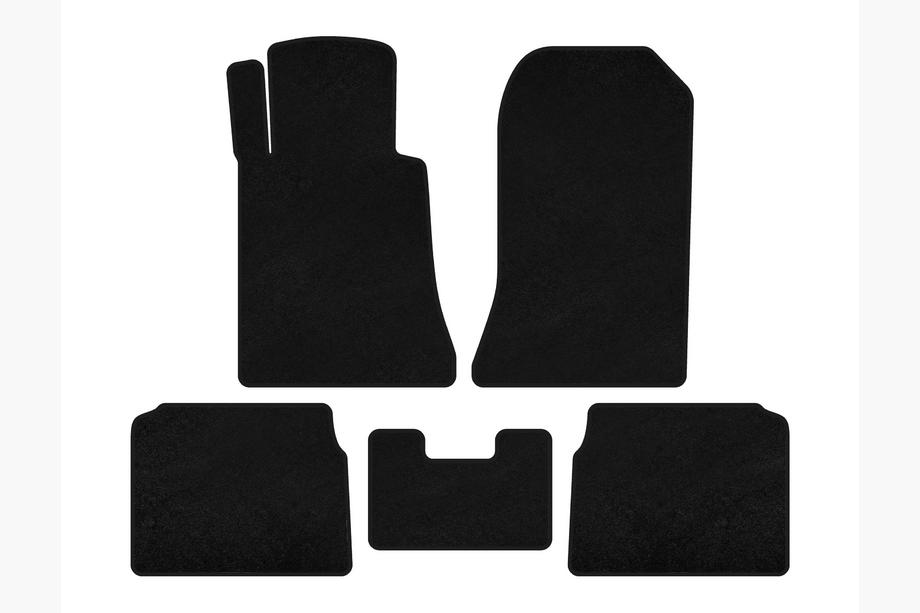 Mercedes E-class W124 1984–1997 Textiele automatten Deluxe (SD, zwart) Image