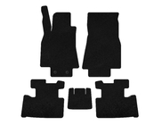 Mercedes A-class W169 2004–2012 Deluxe stoffen automatten (2004-2008, HB, 5-deurs, zwart) foto 1