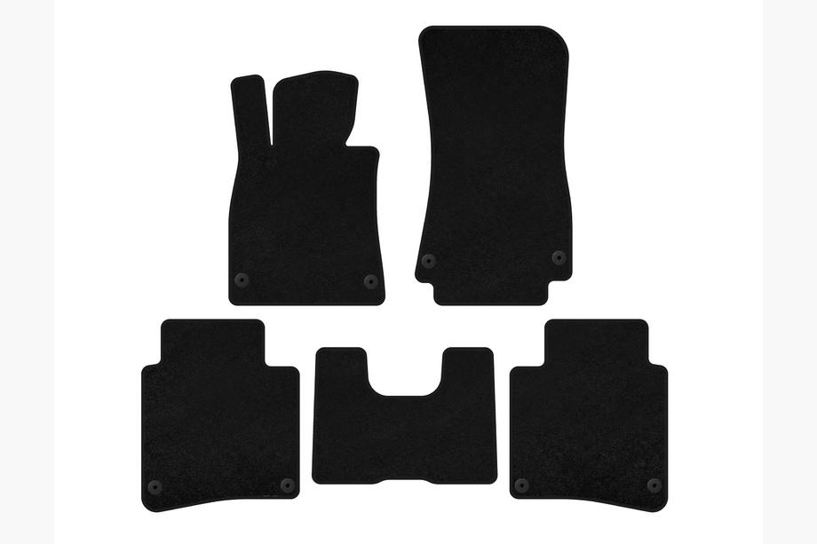 Mercedes S-Class W222 2013–2022 Velours automatten Deluxe (2017-2020, SD, lange wielbasis, zwart) Image