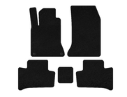 Mercedes B-klasse W246 2011–2018 Textielen automatten Deluxe (2015-2018, Zwart) foto 1