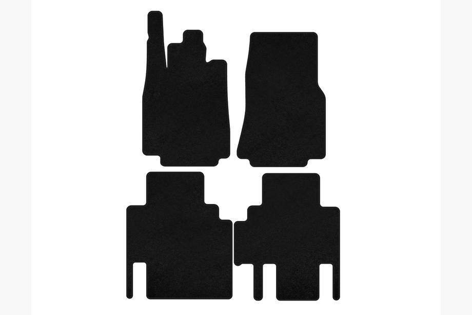 Mercedes Vaneo W414 2001–2005 Textiele automatten Deluxe (Zwart) Image