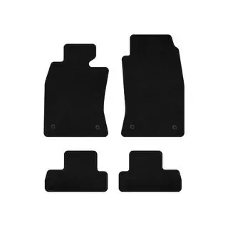 Deluxe textiele automatten (voor R50, zwart) foto 1