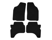 Mitsubishi L200 1996–2006 Textiele automatten Deluxe (Zwart) foto 1