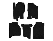 Nissan Navara 2006–2015 Deluxe textiele automatten (zonder lades, zwart) foto 1