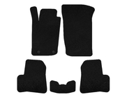 Peugeot 206 1998–2024 Deluxe textiele automatten voor het interieur (1998-2009, Zwart) foto 1
