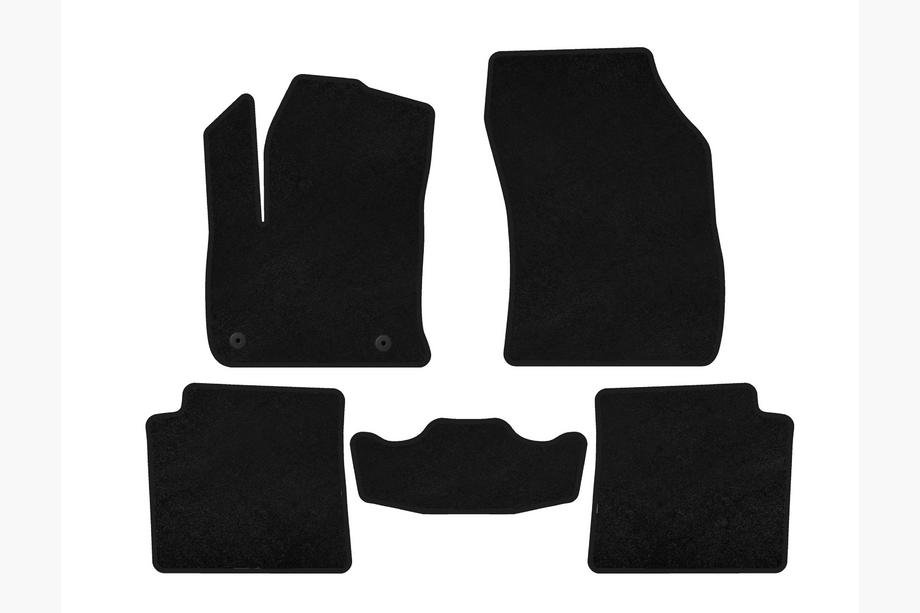 Peugeot 2008 2019– Deluxe V1 textielen automatten (Elektrisch, zwart) Image