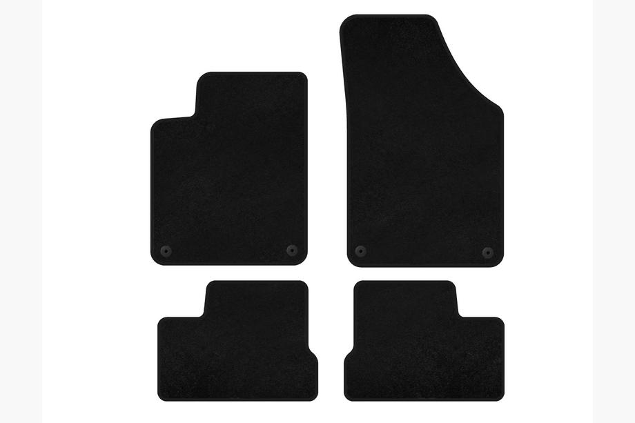 Peugeot RCZ 2010–2015 Textiele automatten Deluxe (Zwart) Image