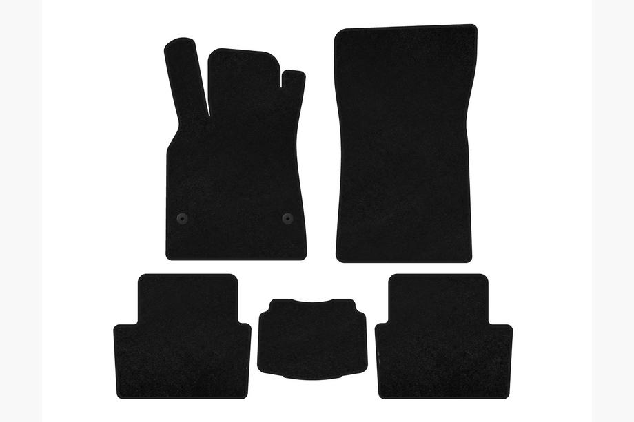 Renault Fluence 2009–2016 Textiele automatten Deluxe (SD, zwart) Image