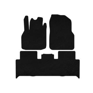 Deluxe stoffen automatten (2 rijen, zwart) foto 1