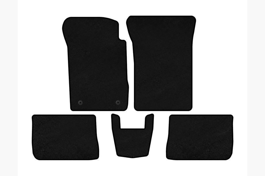 Renault Symbol 2008–2013 Textiele automatten Deluxe (SD, zwart) Image