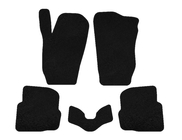 Seat Cordoba 2000–2009 Textiele automatten Deluxe (SD, zwart) foto 1