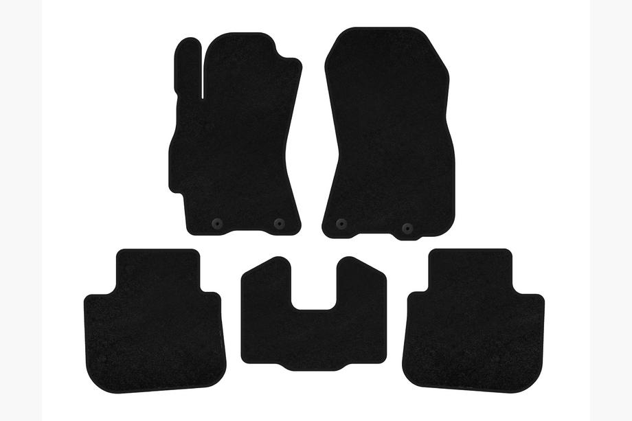 Subaru Outback 2009–2014 Textiele automatten Deluxe (Zwart) Image
