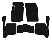 Suzuki Vitara 1998–2006 Deluxe textiele automatten (3-deurs, zwart) foto 1