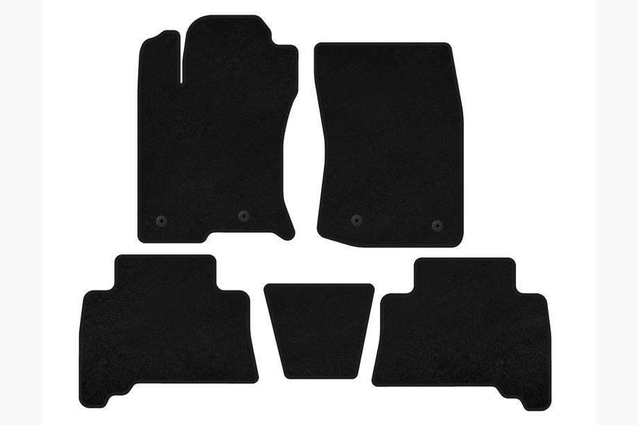 Toyota 4Runner 2009–2024 Deluxe stoffen automatten (2009-2014, zwart) Image