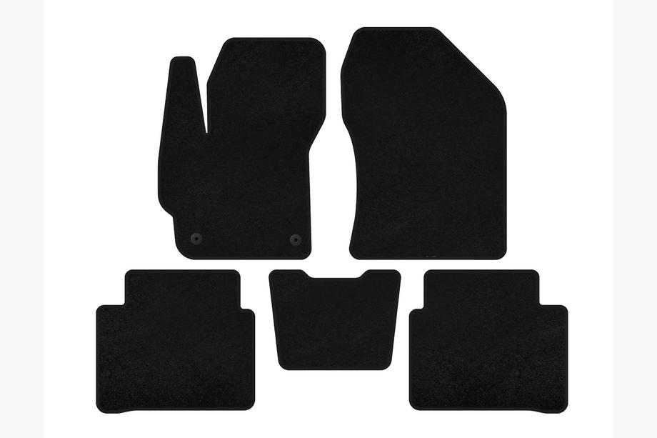 Toyota Corolla 2019– Textiele automatten Deluxe (SD, zwart) Image