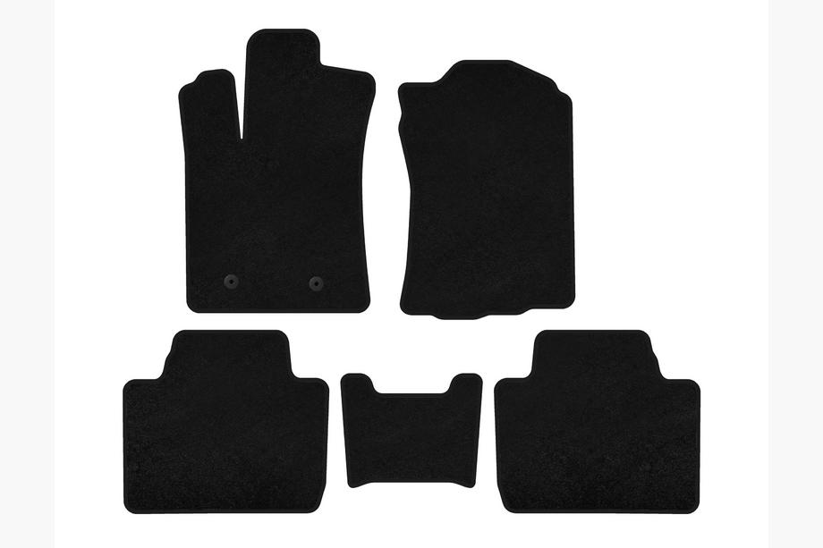 Toyota Tacoma 2015–2023 Textiele automatten Deluxe (Zwart) Image