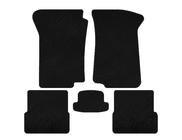 Volkswagen Golf 2 1983–1992 Textiele automatten Deluxe (Zwart) foto 1