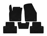 Volvo C30 2006–2012 Textiele automatten Deluxe (HB, 3-deurs, zwart) foto 1