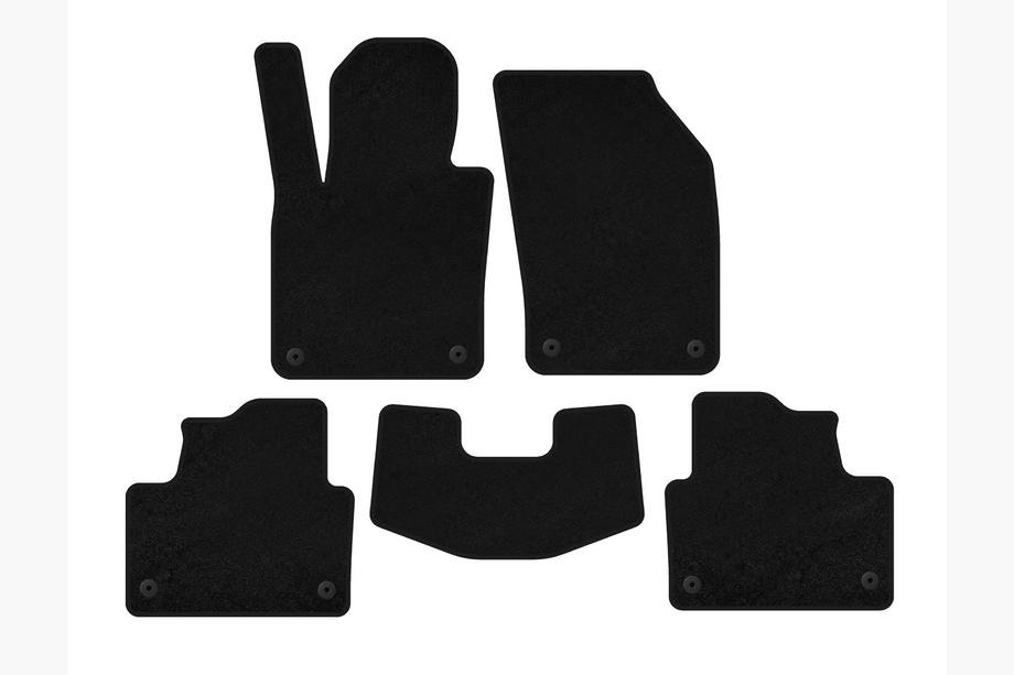 Volvo S60 2019– Textiele automatten Deluxe (Zwart) Image