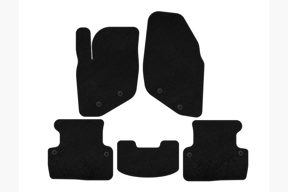 Volvo V70 2000–2007 Textiele automatten Deluxe (Zwart) Image