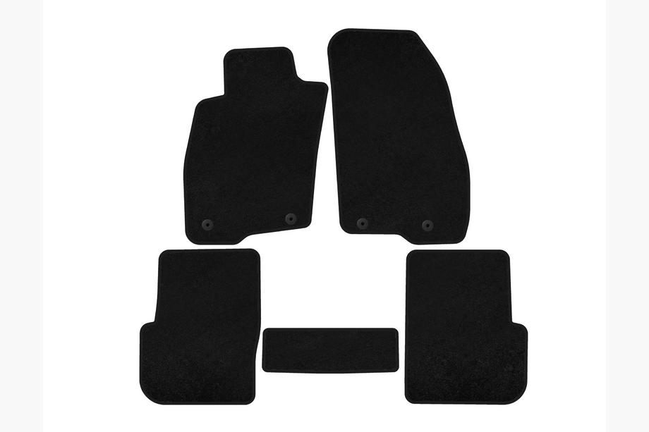 Alfa Romeo MiTo 2008–2018 Textiele automatten Deluxe (Zwart) Image