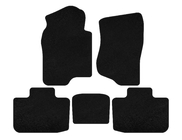 Cadillac Escalade 2007–2014 Deluxe textiele vloermatten (2 rijen, zwart) foto 1